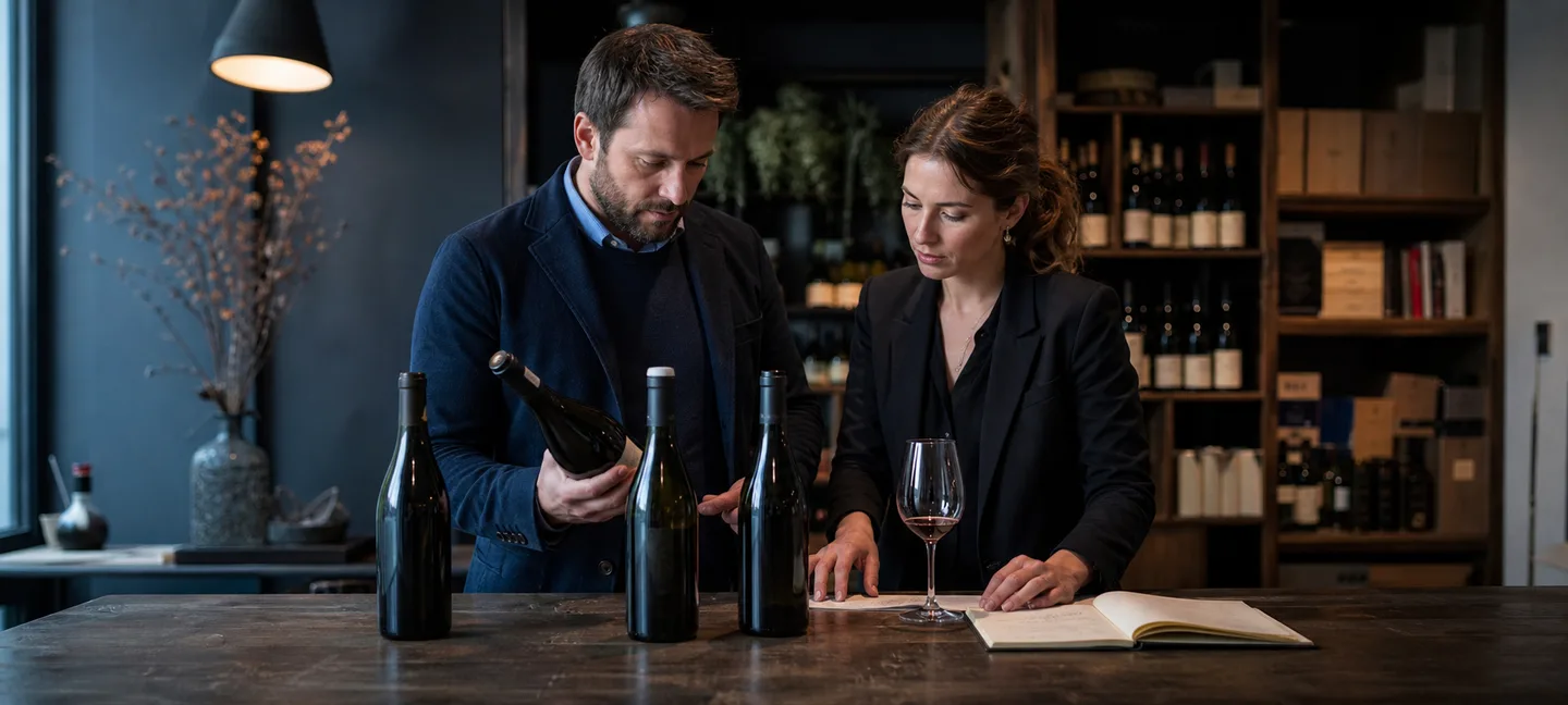 Profesionální výběr vín pro vinotéku a gastro